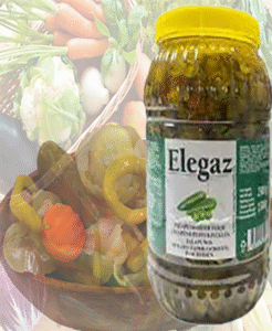 Eingelegtes sauer Gemüse